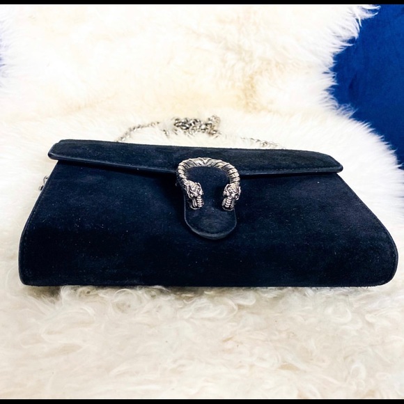 GUCCI SILVER CHAIN BAG - Picture 2 of 2